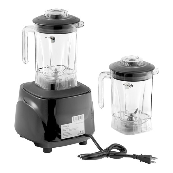 AvaMix BX1000T2J 3 1/2 hp Commercial Blender with Toggle Control and 2 48 oz. Tritan™ Containers - 120V