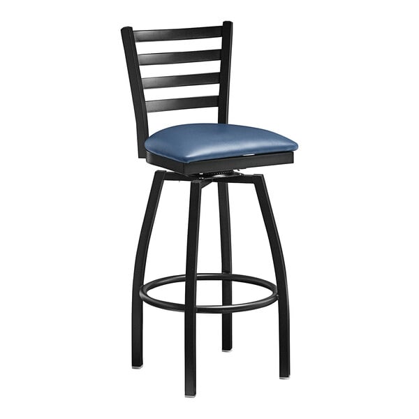 Black swivel bar stools online