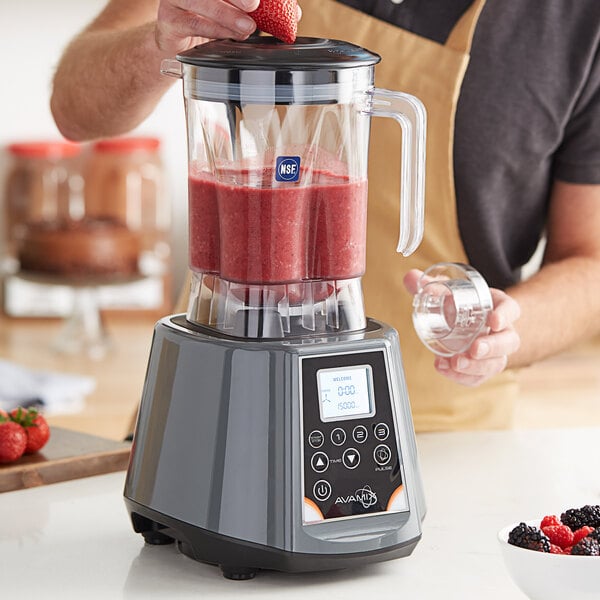 AvaMix 2 hp Blender with Digital Touchpad Control, Timer, 48 oz. Tritan Container