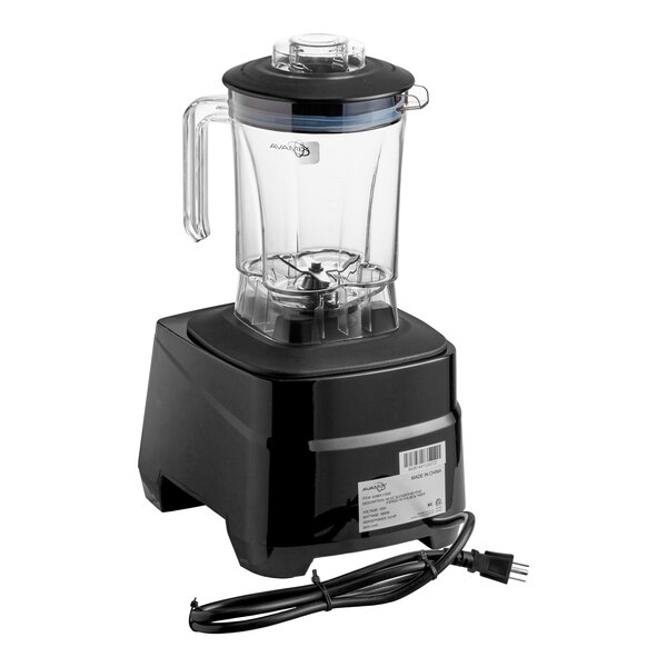AvaMix BX1100E 3 1/2 hp Commercial Blender with Touchpad Control, Timer, Adjustable Speed, and 48 oz. Tritan™ Container - 120V