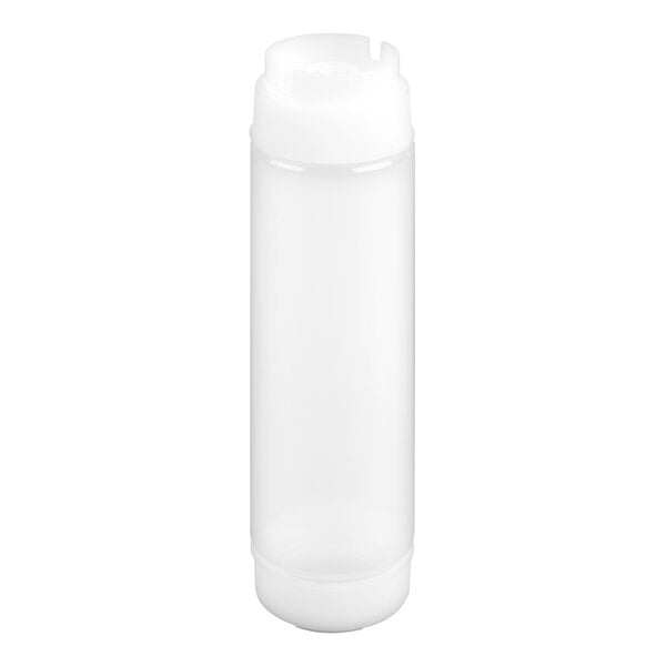 TableCraft 16SV 16 oz. INVERTAtop Dualway First In First Out "FIFO" Squeeze Bottle