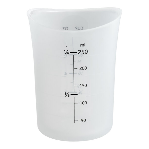 iSi B26300 Flex-it 1 Cup Translucent Silicone Measuring Cup