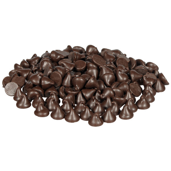 Guittard 25 lb. Semisweet Chocolate 1M Baking Chips