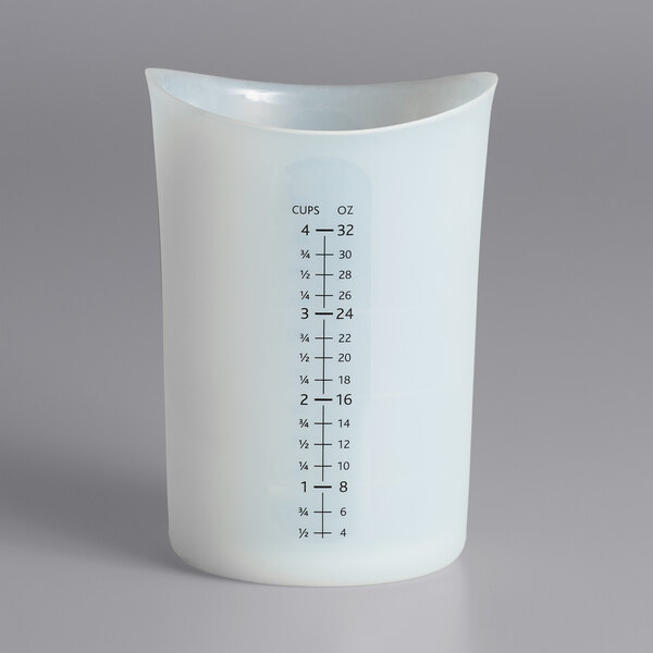 iSi B26500 Flex-it 1 Quart Translucent Silicone Measuring Cup