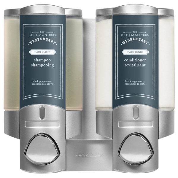a close-up of a soap dispenser