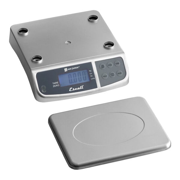 San Jamar / Escali SCDGM66 66 lb. Multi-Function Digital Portion Control Kitchen Scale