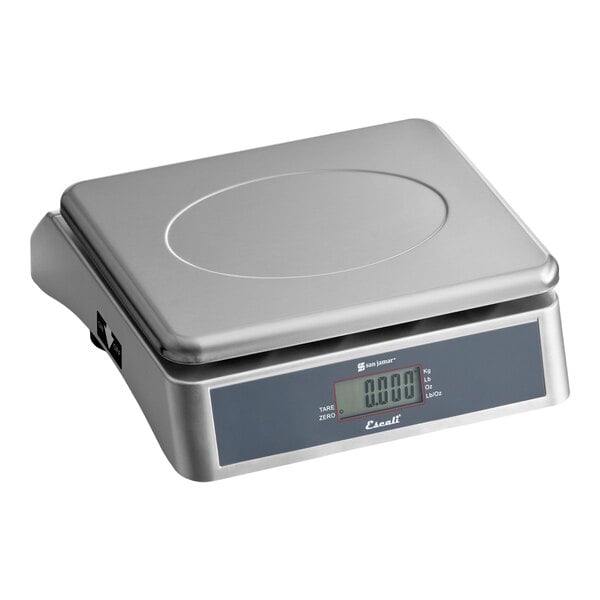San Jamar / Escali SCDGM66 66 lb. Multi-Function Digital Portion Control Kitchen Scale