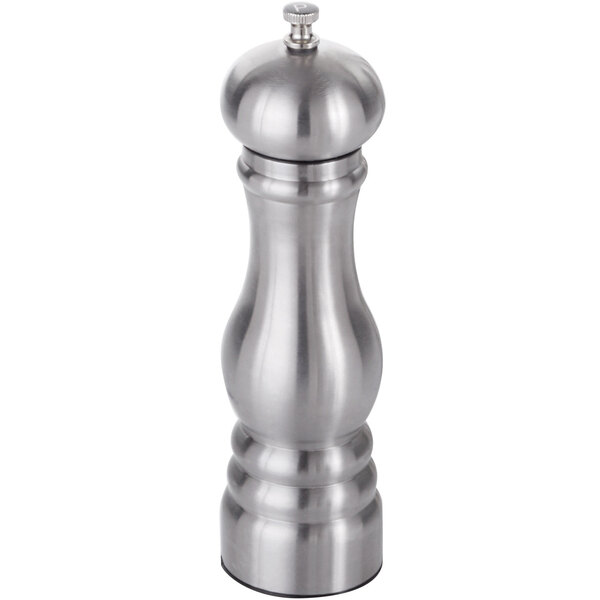 American Metalcraft PMSS8 8" Stainless Steel Pepper Mill