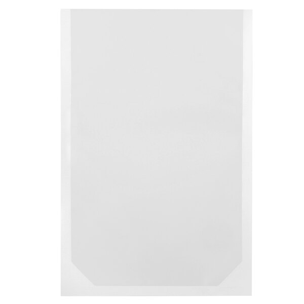 a white rectangular object with a white border