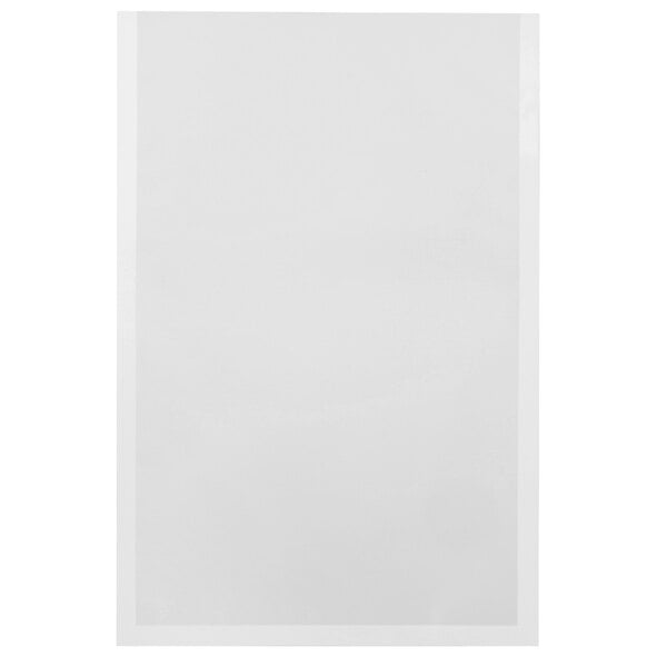 A white rectangular object with a black border.