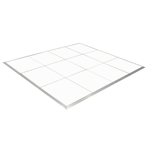 a white tile on a white background