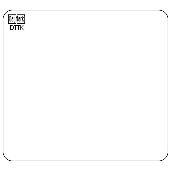 A white square DayMark ToughMark label with black text.