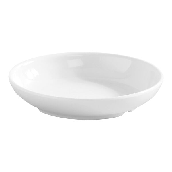 American Metalcraft Endurance 8 oz. White Round Shallow Melamine Bowl