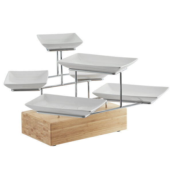 Oneida WS6000CKIT Buffet Euro Wave Blocks 24" x 28" x 14" MultiLevel