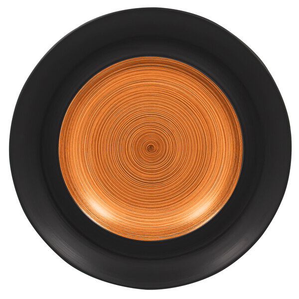 a close up of a plate