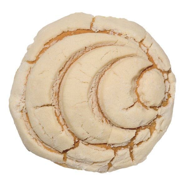 a close up of a cookie