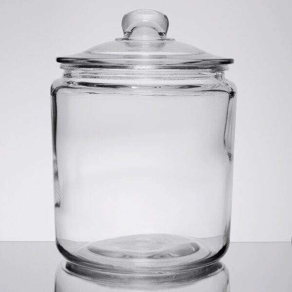 1 Gallon Glass Jar With Lid Webstaurantstore