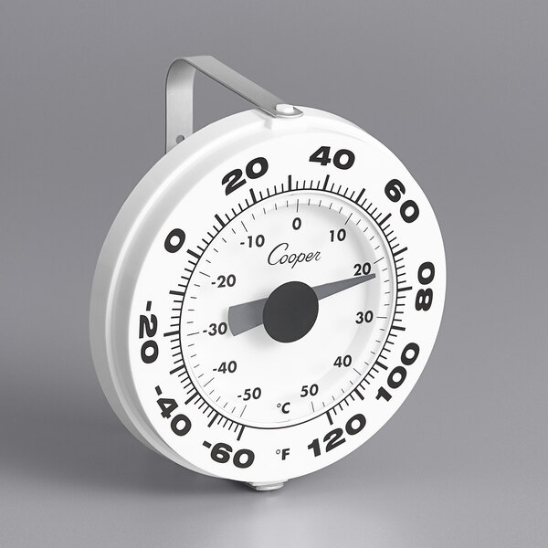 6 Indoor/Outdoor Round Dial Cardinal Thermometer