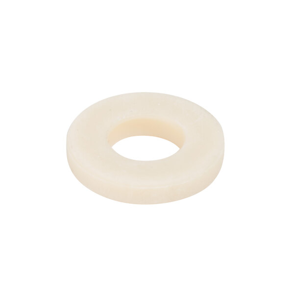 a white round object with a hole