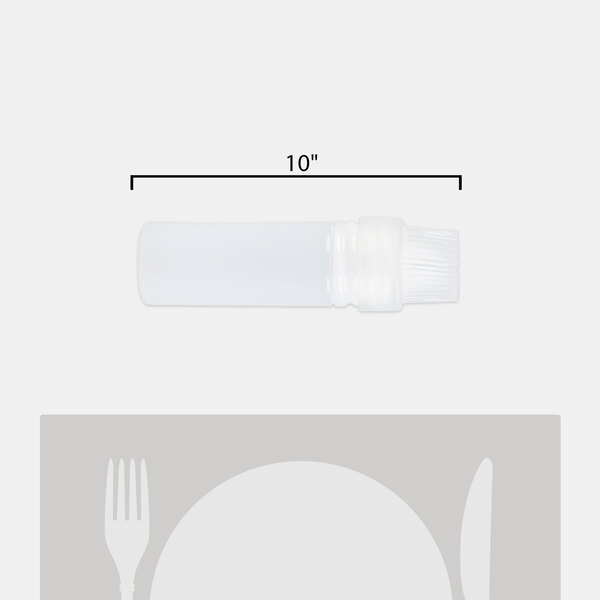 Tablecraft N20CBBQ 20 oz. Saferfood BBQ Basting Bottle with 3.25