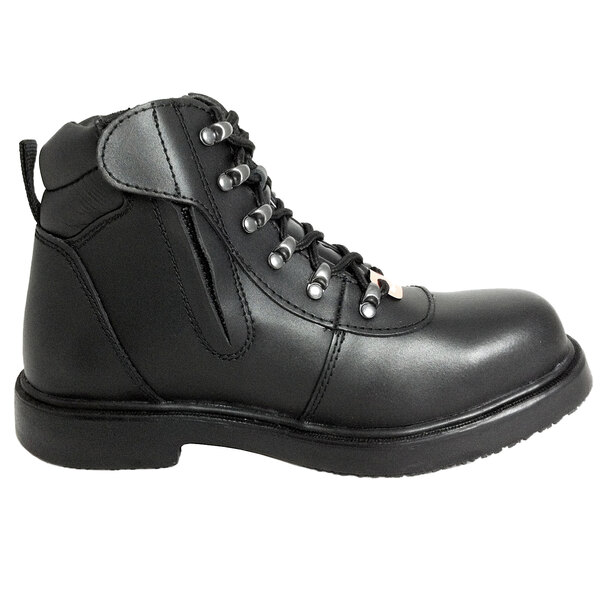 steel toe boots wide width