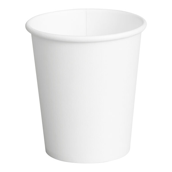 Choice 5 oz. White Unlined Paper Cold Cup - 3,000/Case