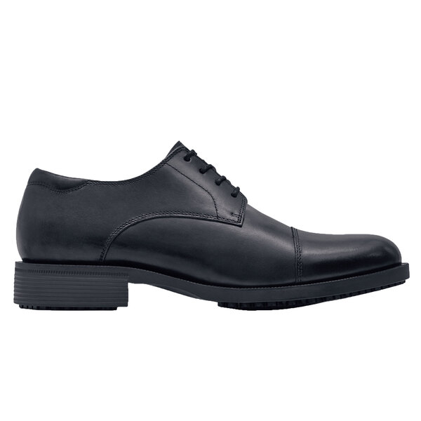 wide width black dress shoes