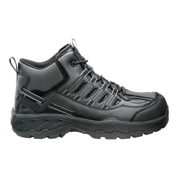 SR Max SRM479 Boone Women's Size 9 1/2 Medium Width Black Composite Toe Non-Slip Hiker Boot