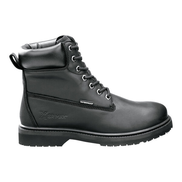 SR Max SRM5510 Duluth Men's Size 7 Extra Wide Width Black Waterproof Soft Toe Non-Slip Work Boot