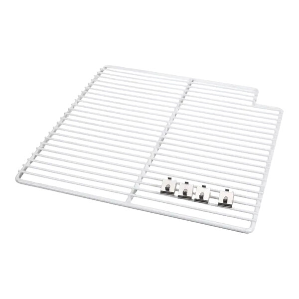 True 909428 White Coated Wire Shelf - 15 9/16" x 16"