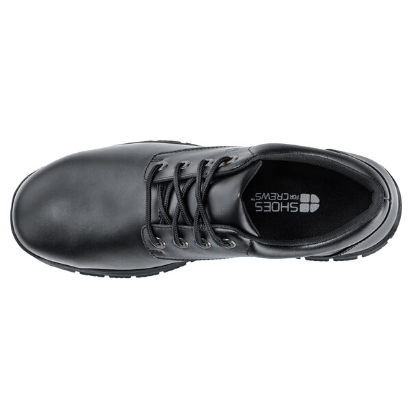Shoes For Crews Cade Men's Black Work Boot with Laces.