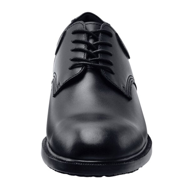 Cambridge: Men's Black Slip-Resistant Dress Shoes