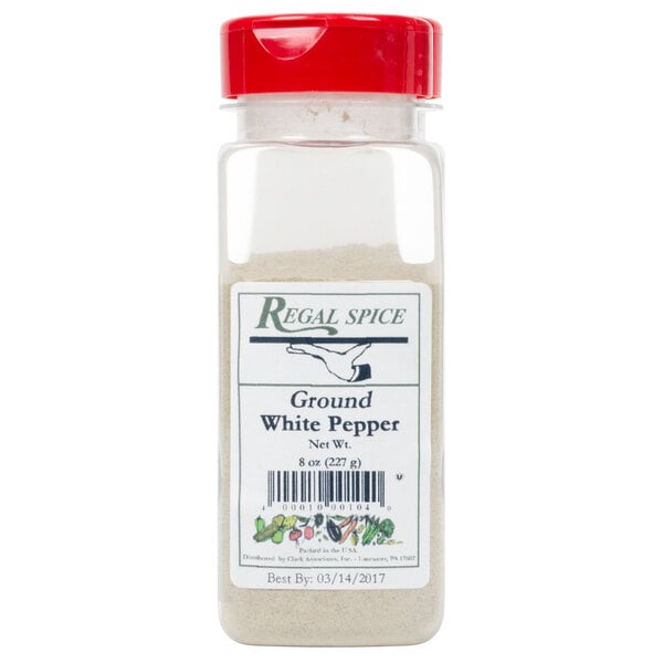 Regal Ground White Pepper 8 oz.