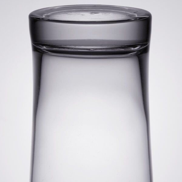 A close-up of a Libbey Collins glass.