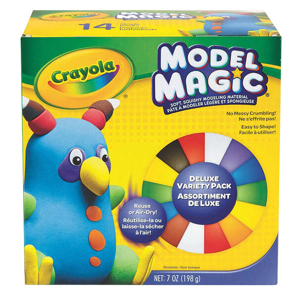 Download Crayola 232403 Model Magic 7 oz. 9 Assorted Color Modeling Compound