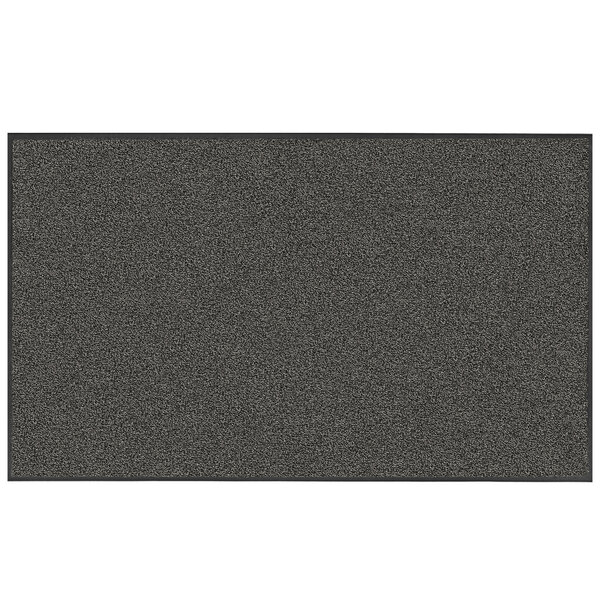 A rectangular grey Lavex entrance mat with a black border.