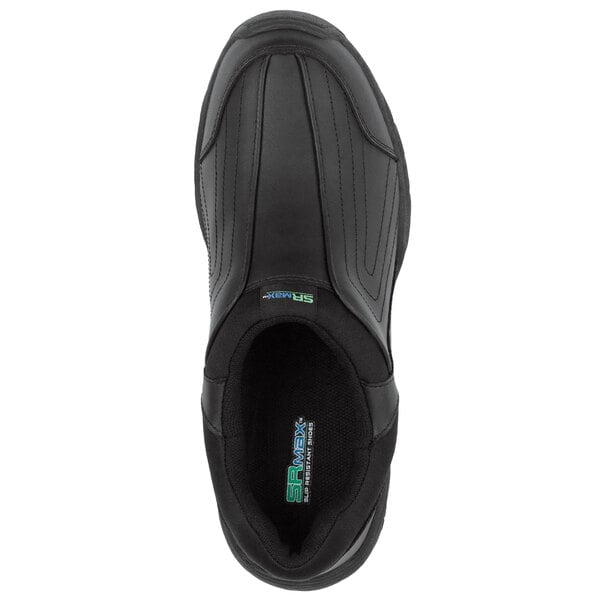 A black SR Max women's casual shoe with green text on the sole.