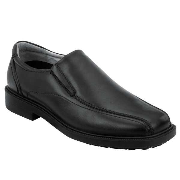 Black non slip dress shoes best sale