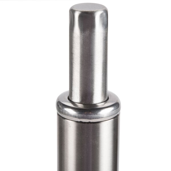 A set of four stainless steel Regency sink legs.