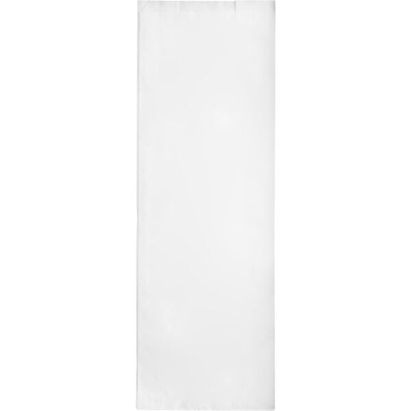 A white rectangular object with black lines.