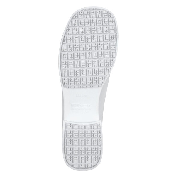 A white SR Max Venice women's dress shoe with a non-slip sole.