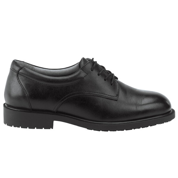 Black Soft Toe Non-Slip Oxford Dress Shoe