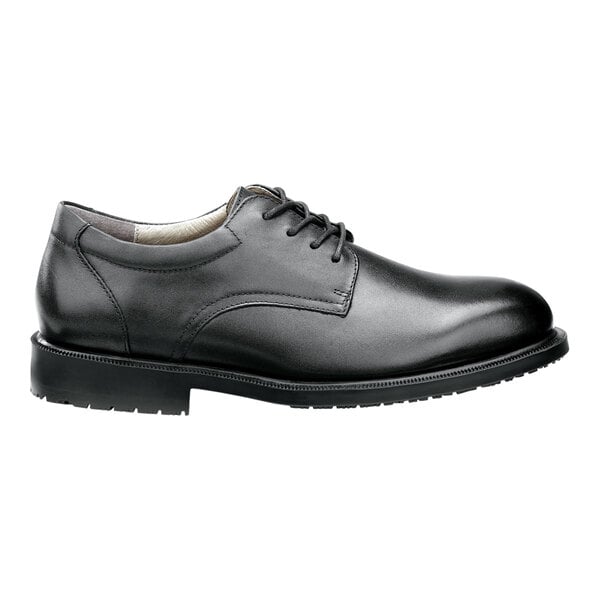 SR Max SRM3500 Arlington Men's Size 7 Medium Width Black Soft Toe Non-Slip Oxford Dress Shoe