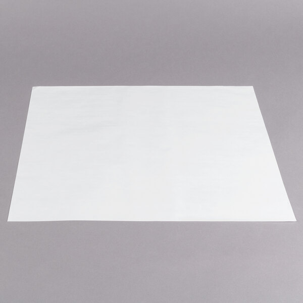 Sheet of white butcher paper