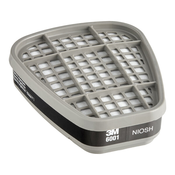 3M 6001 Black Organic Vapor Cartridge - 2/Pack