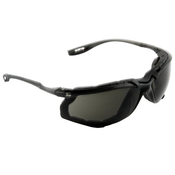 Safety Glasses with Clear Anti Fog Scratch Resistant Wrap-Around