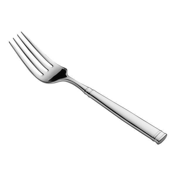 A Fortessa stainless steel serving fork with a silver handle.