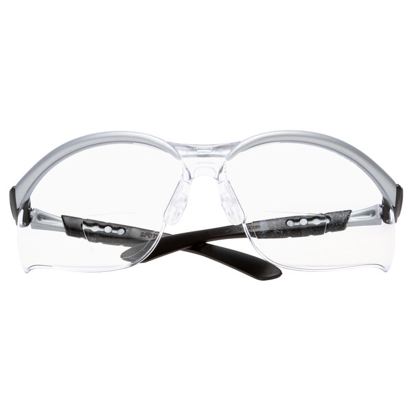 BX Reader Series Safety Glasses with Silver//Black Frame 3MTM 10078371620469