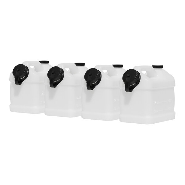 Mytee Pak4-5 Big Mouth 5 Qt. Injection Bottle for Select Carpet / Upholstery Cleaning Equipment - 4/Pack