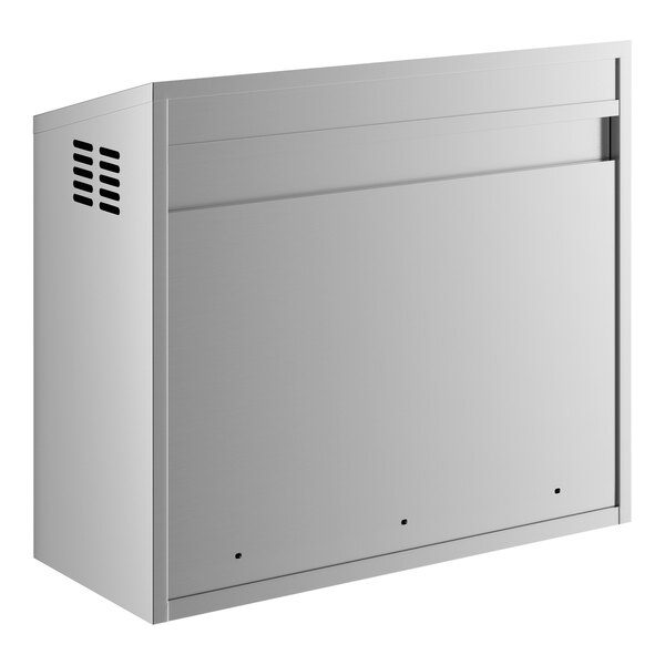 Regency 36" Stainless Steel Wall Cabinet with Sliding Doors